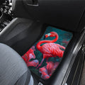 Flamingo Mixed Floral Car Floor Mats Custom Car Accessories - Gearcarcover - 3