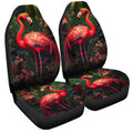 Flamingo Mixed Floral Car Seat Covers Custom Car Accessories - Gearcarcover - 3
