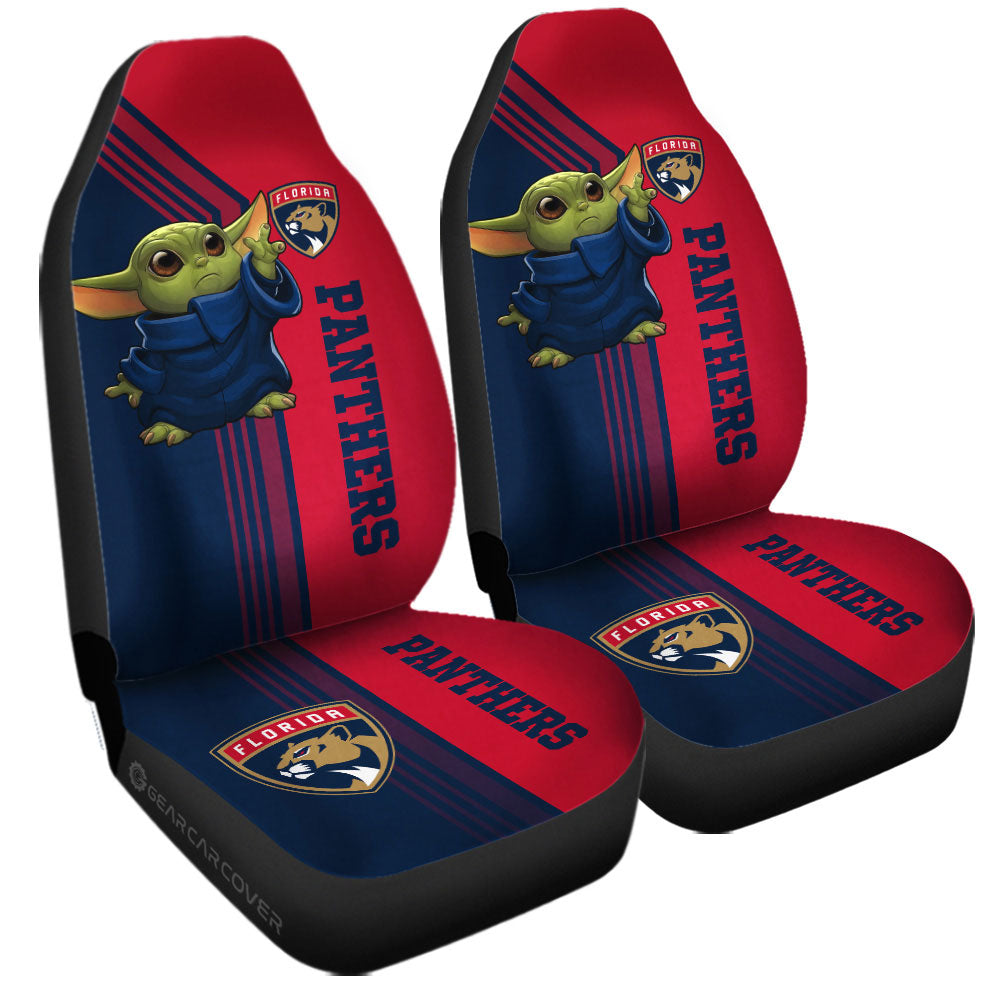 Florida Panthers Car Seat Covers Baby Yoda Car Accessories - Gearcarcover - 3