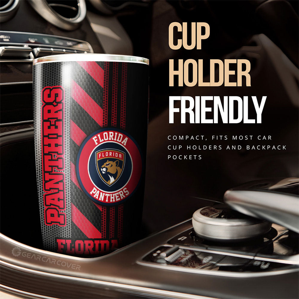Florida Panthers Tumbler Cup Custom Car Accessories - Gearcarcover - 3
