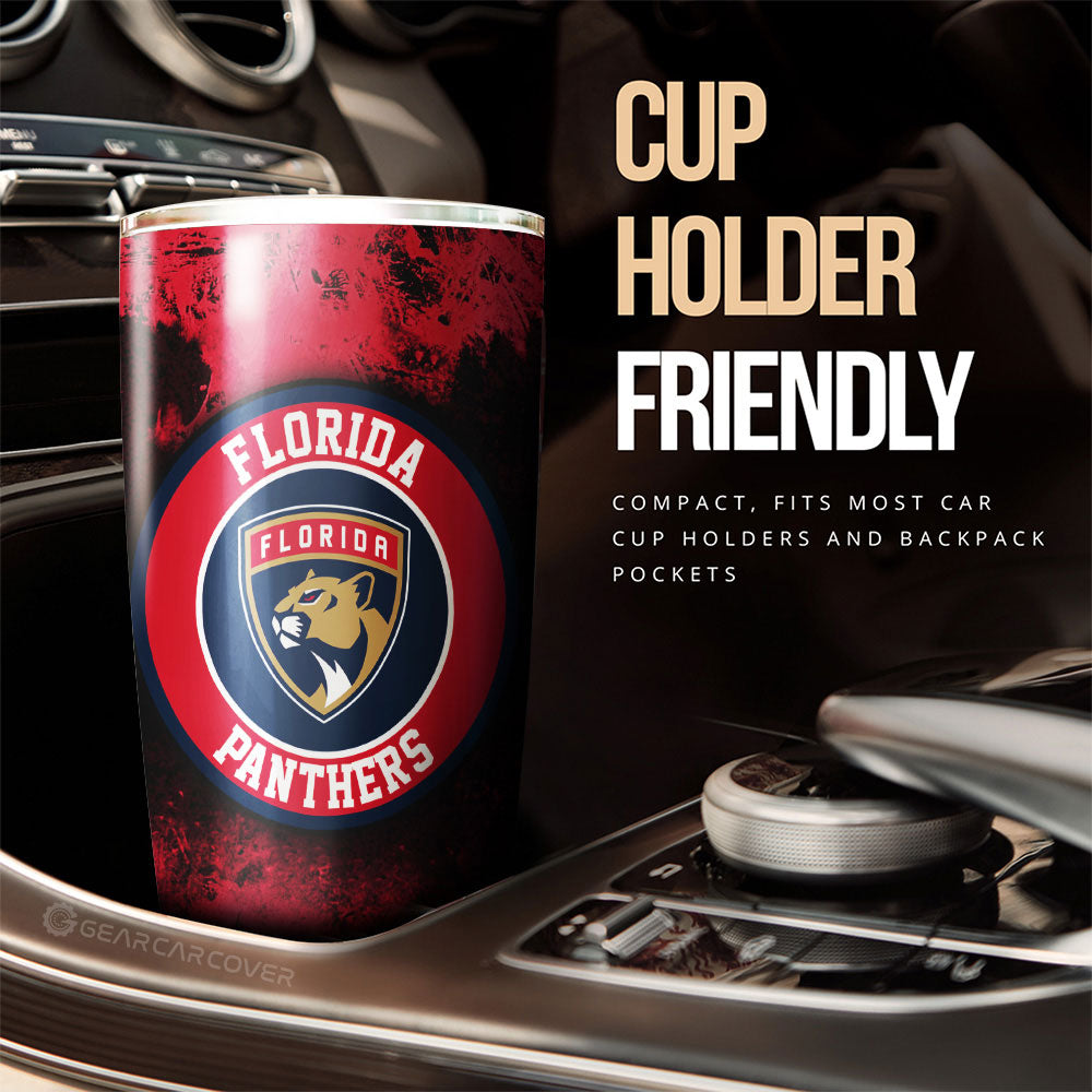 Florida Panthers Tumbler Cup Custom Car Accessories - Gearcarcover - 3