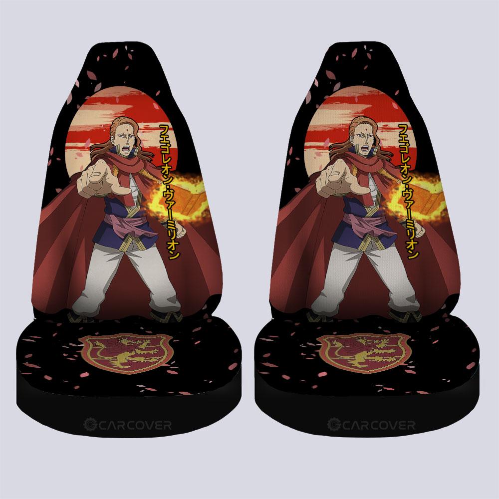 Fuegoleon Vermillion Car Seat Covers Custom Car Accessories - Gearcarcover - 4