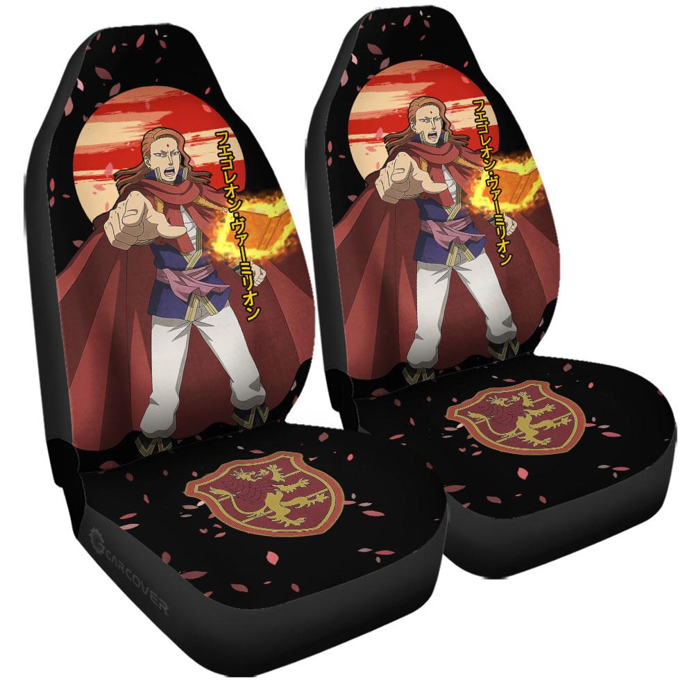 Fuegoleon Vermillion Car Seat Covers Custom Car Accessories - Gearcarcover - 3