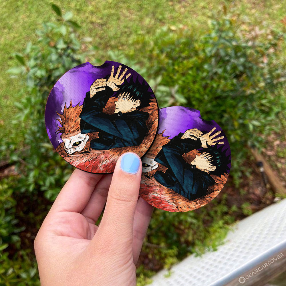 Fushiguro Megumi Car Coaster Set Collection - Gearcarcover - 3