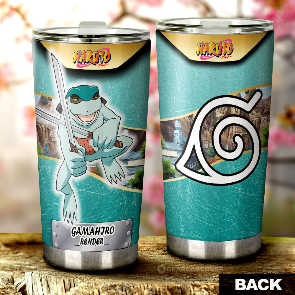 Gamahiro Render Tumbler Cup Custom Anime Car Interior Accessories - Gearcarcover - 1