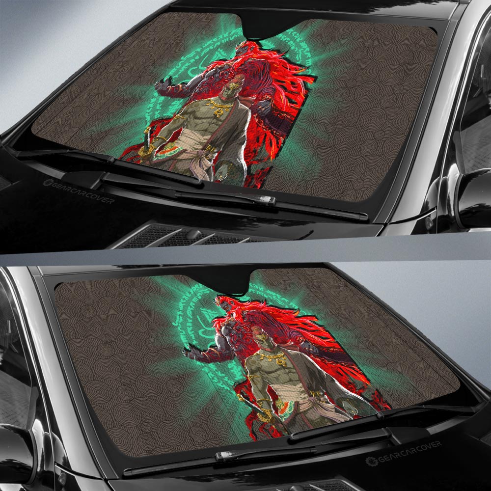 Ganondorf Car Sunshade Custom Car Accessories - Gearcarcover - 2