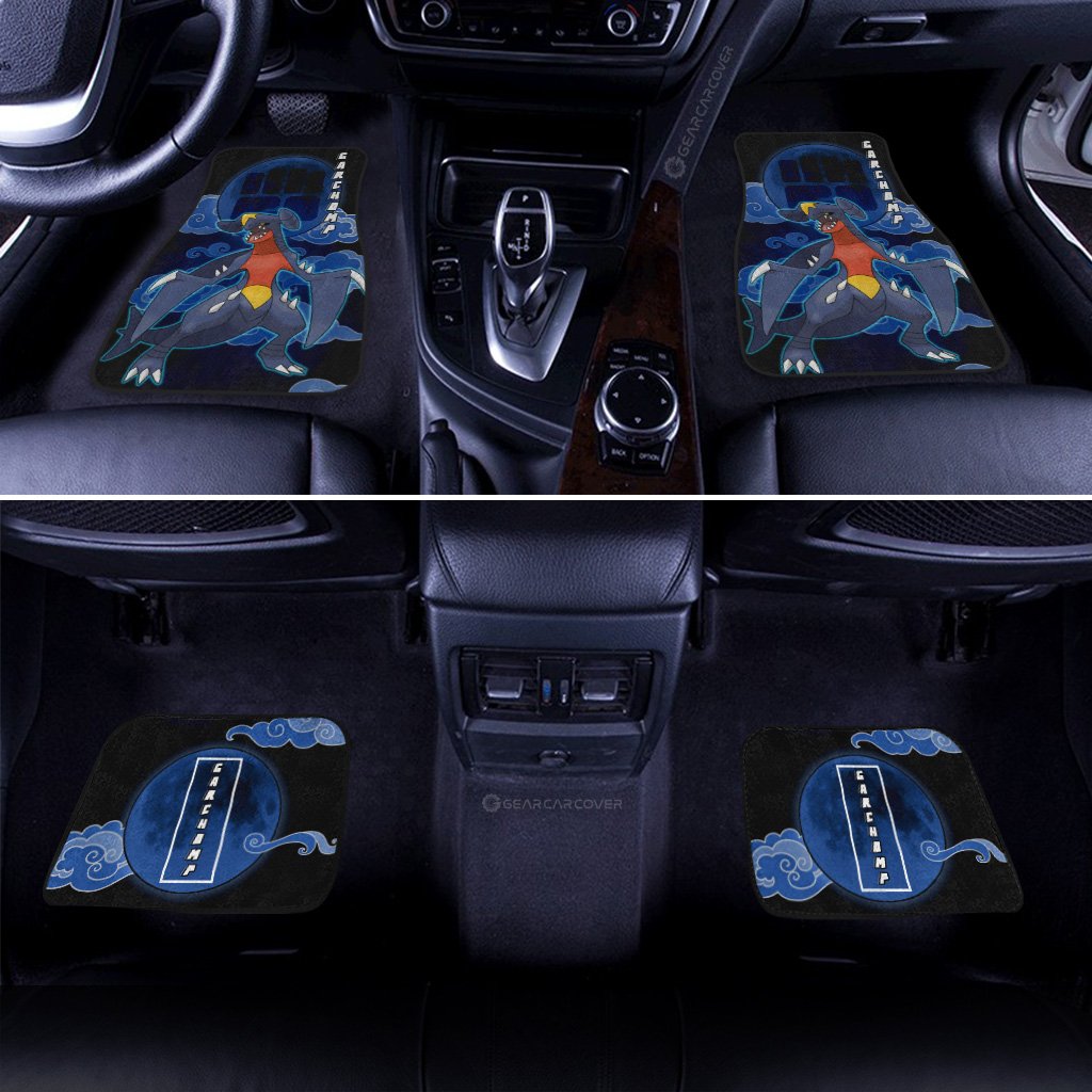 Garchomp Car Floor Mats Custom Anime Car Accessories For Anime Fans - Gearcarcover - 3