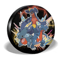Garchomp Evolution Spare Tire Cover Custom Anime - Gearcarcover - 3