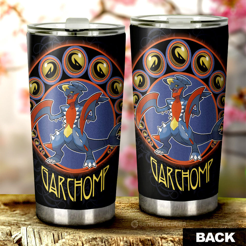 Garchomp Tumbler Cup Custom Anime - Gearcarcover - 3