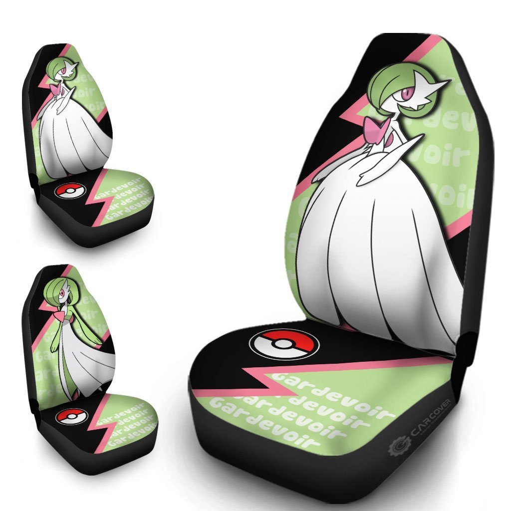 Gardevoir Car Seat Covers Custom Anime Car Accessories - Gearcarcover - 4