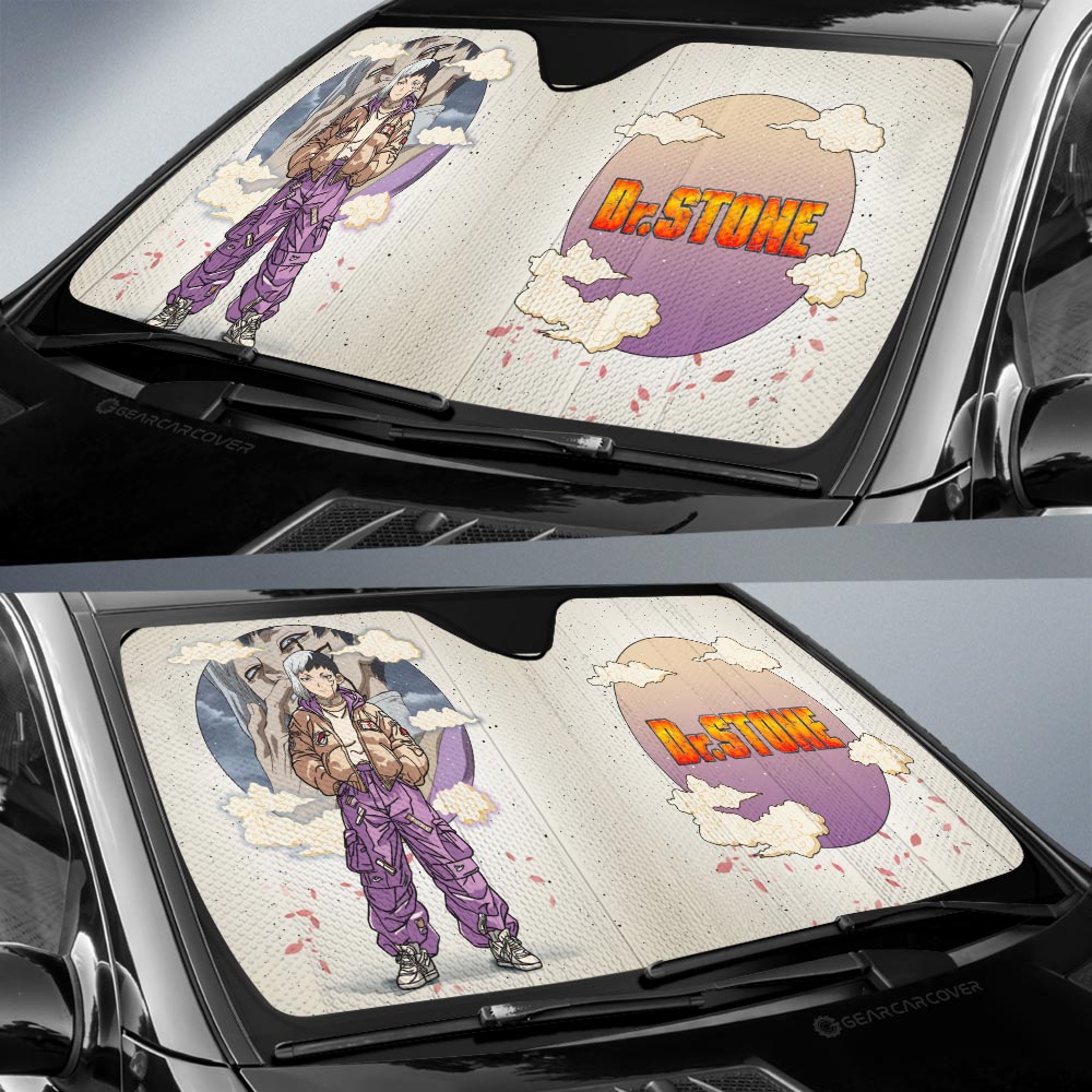 Gen Asagiri Car Sunshade Anime Collection - Gearcarcover - 2