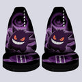 Gengar Car Seat Covers Custom Anime Car Accessories For Anime Fans - Gearcarcover - 4