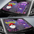 Gengar Car Sunshade Custom Anime Galaxy Manga Style - Gearcarcover - 2