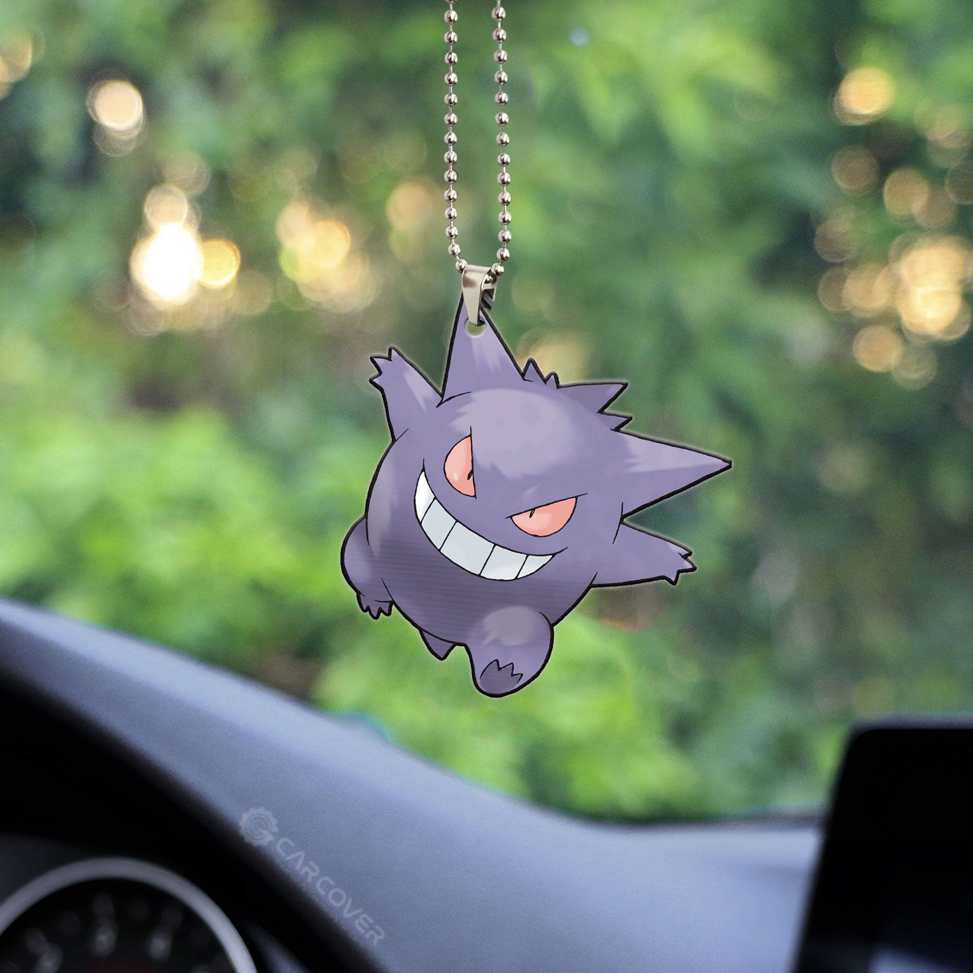 Gengar Ornament Custom Anime Car Accessories - Gearcarcover - 2