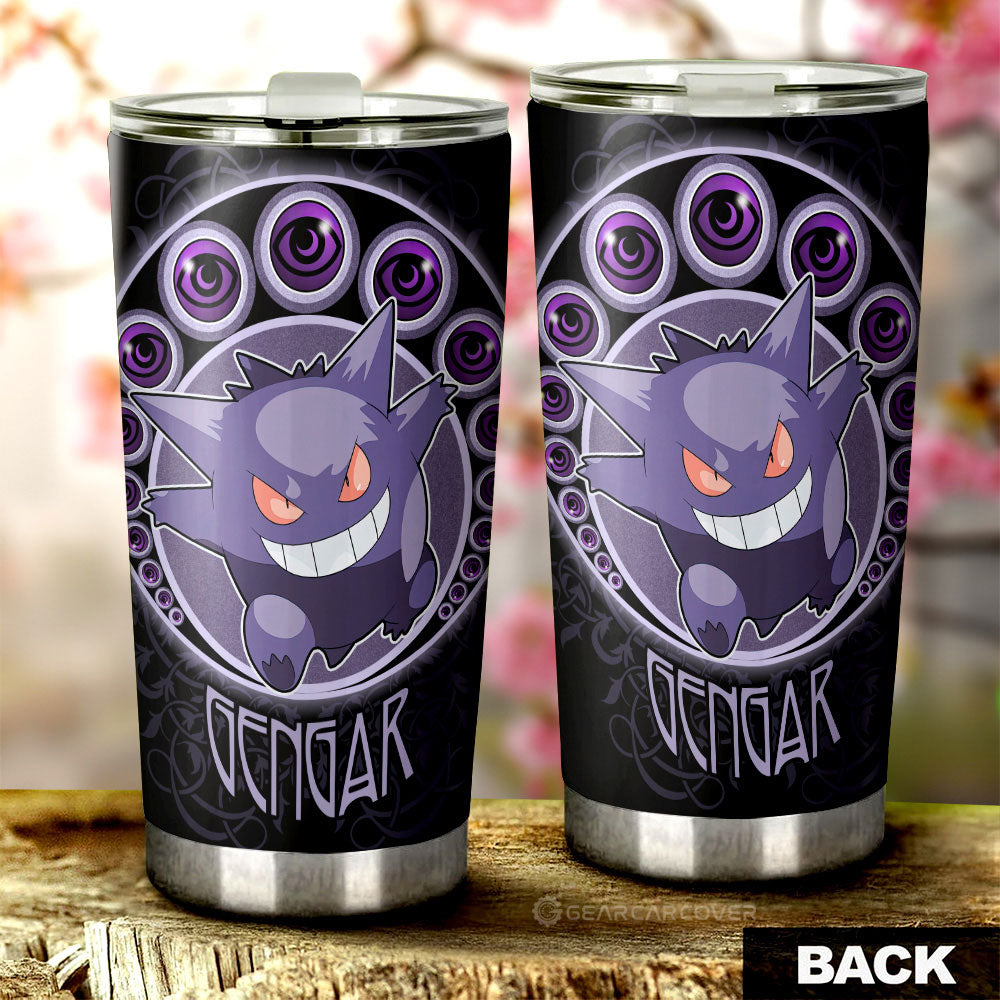 Gengar Tumbler Cup Custom Anime - Gearcarcover - 3