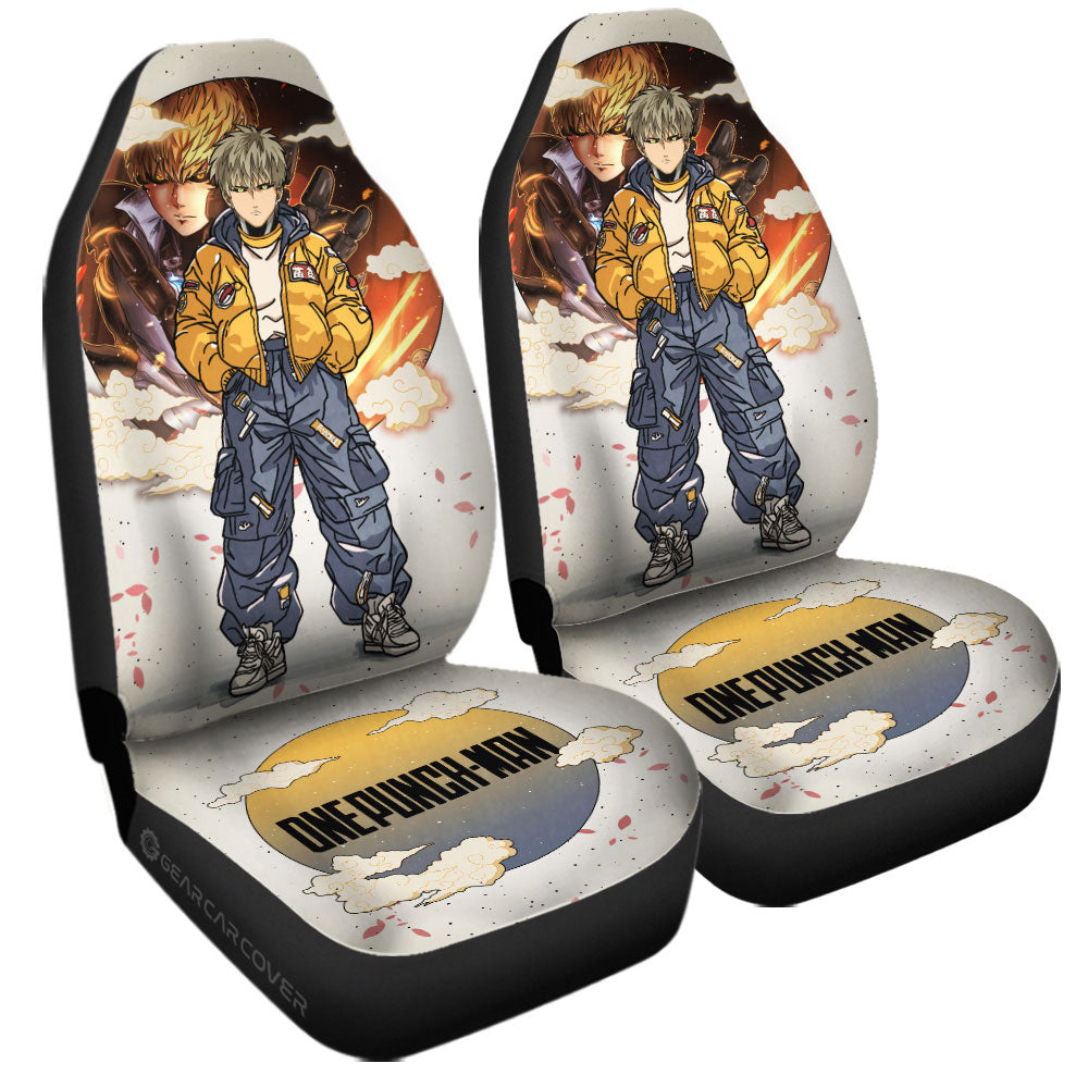 Genos Car Seat Covers Anime Collection - Gearcarcover - 3