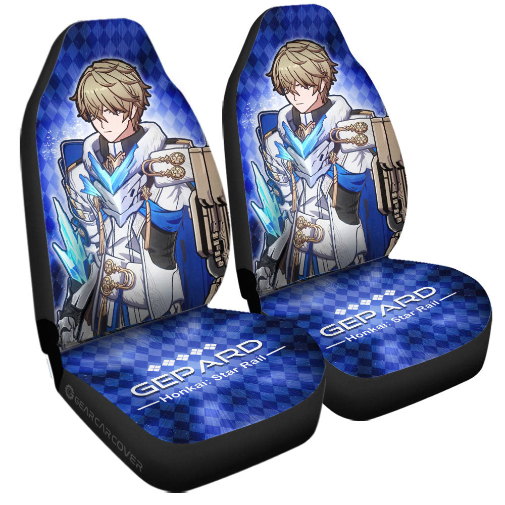 Gepard Car Seat Covers Custom Honkai Star Rail Car Accessories - Gearcarcover - 3