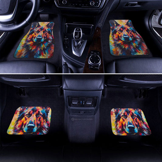 German Shepherd Car Floor Mats Custom Car Accessories - Gearcarcover - 2