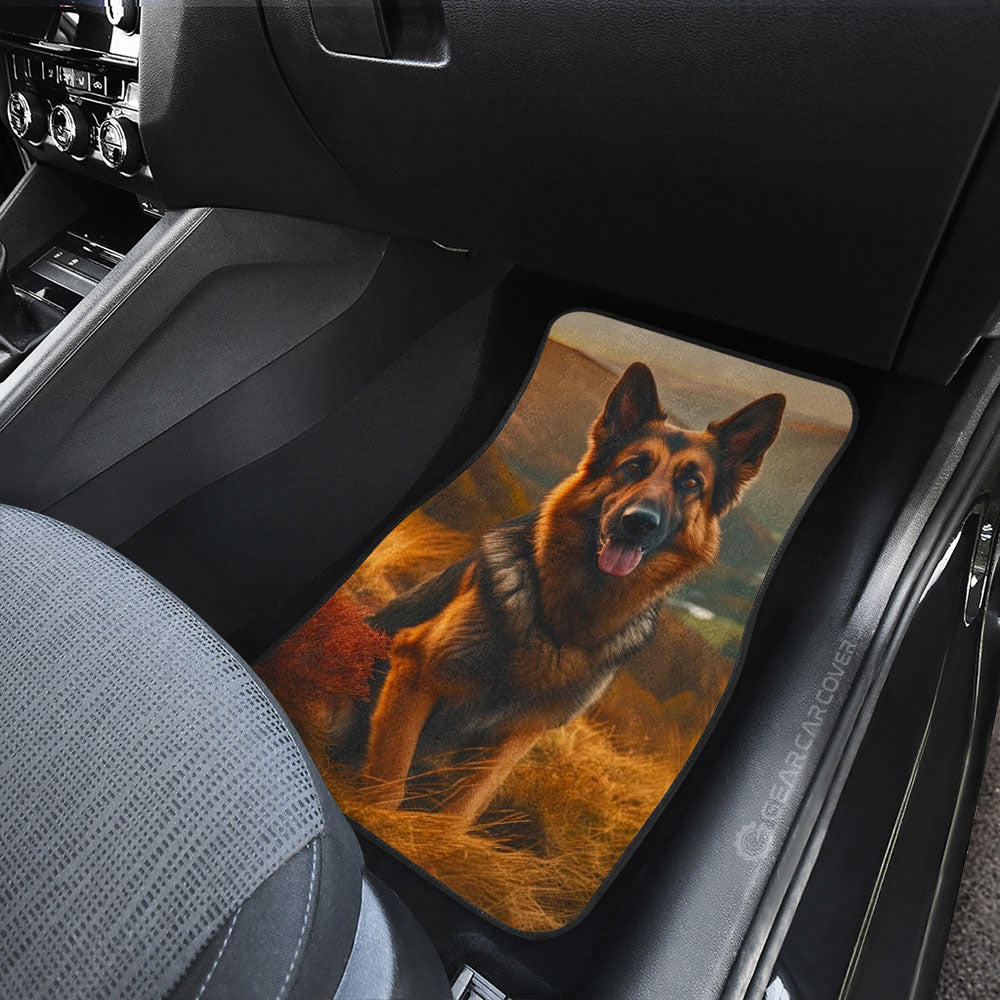 German Shepherd Car Floor Mats Custom Car Accessories - Gearcarcover - 3