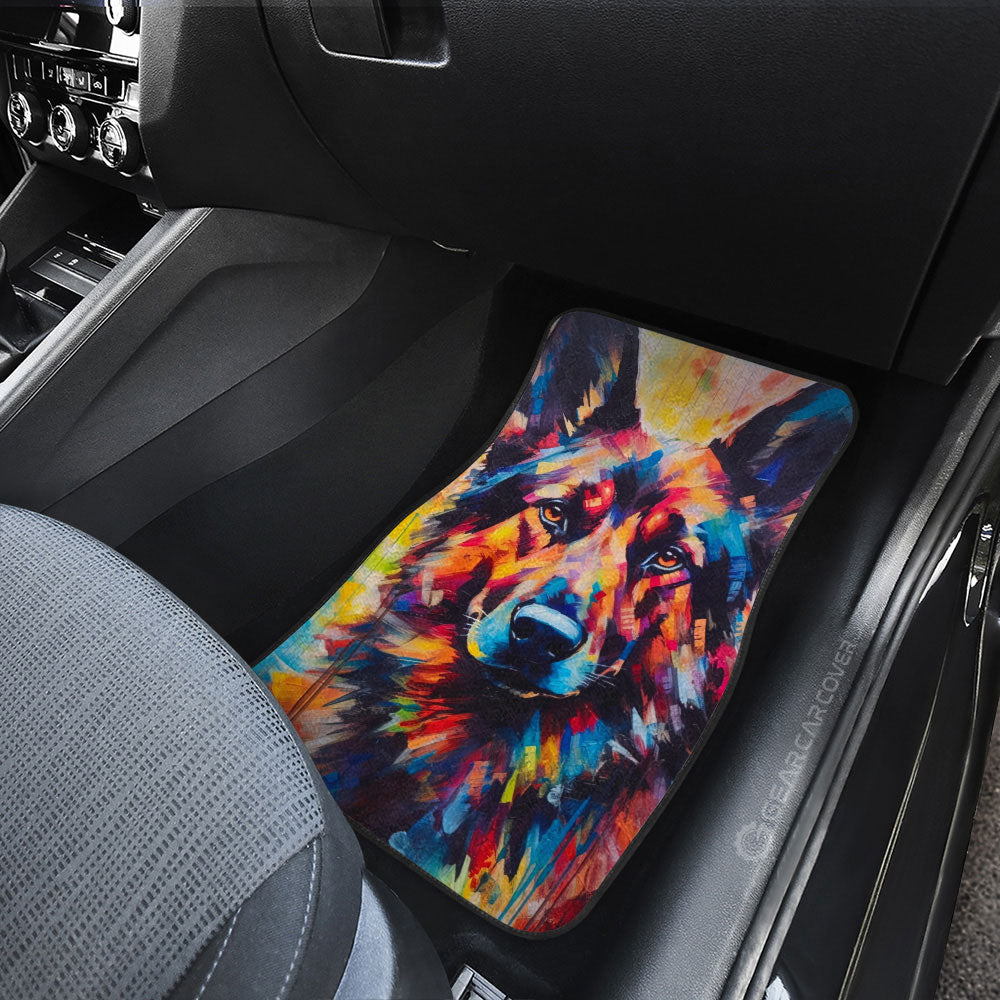 German Shepherd Car Floor Mats Custom Car Accessories - Gearcarcover - 3