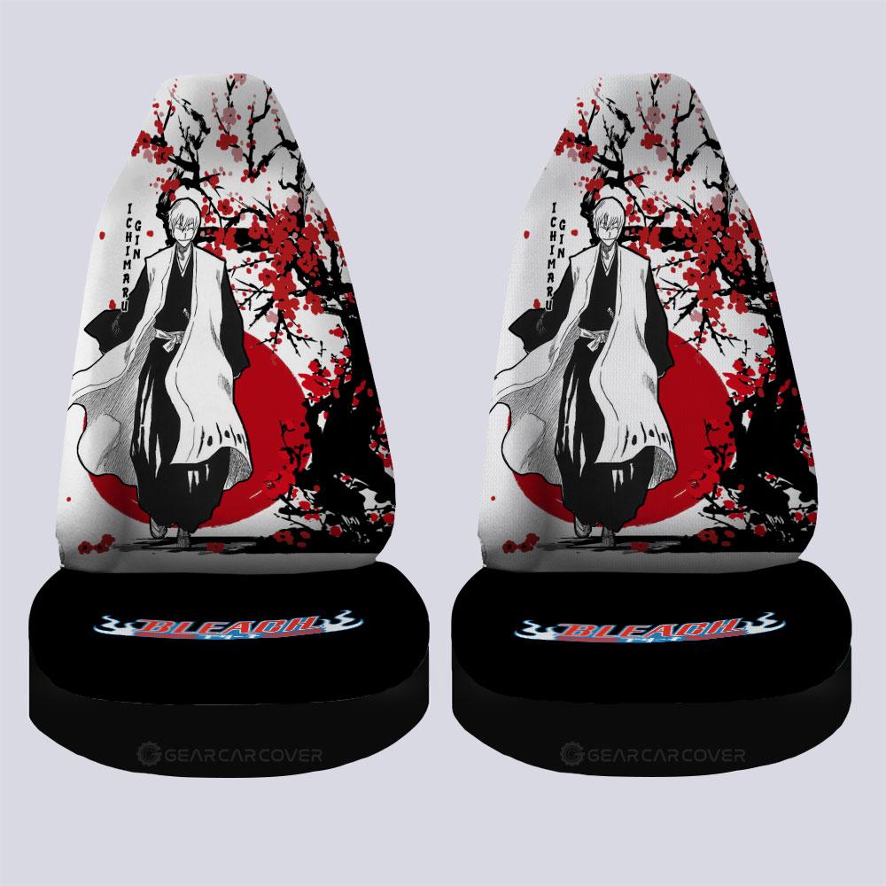 Gin Ichimaru Car Seat Covers Custom Japan Style Bleach Car Interior Accessories - Gearcarcover - 4