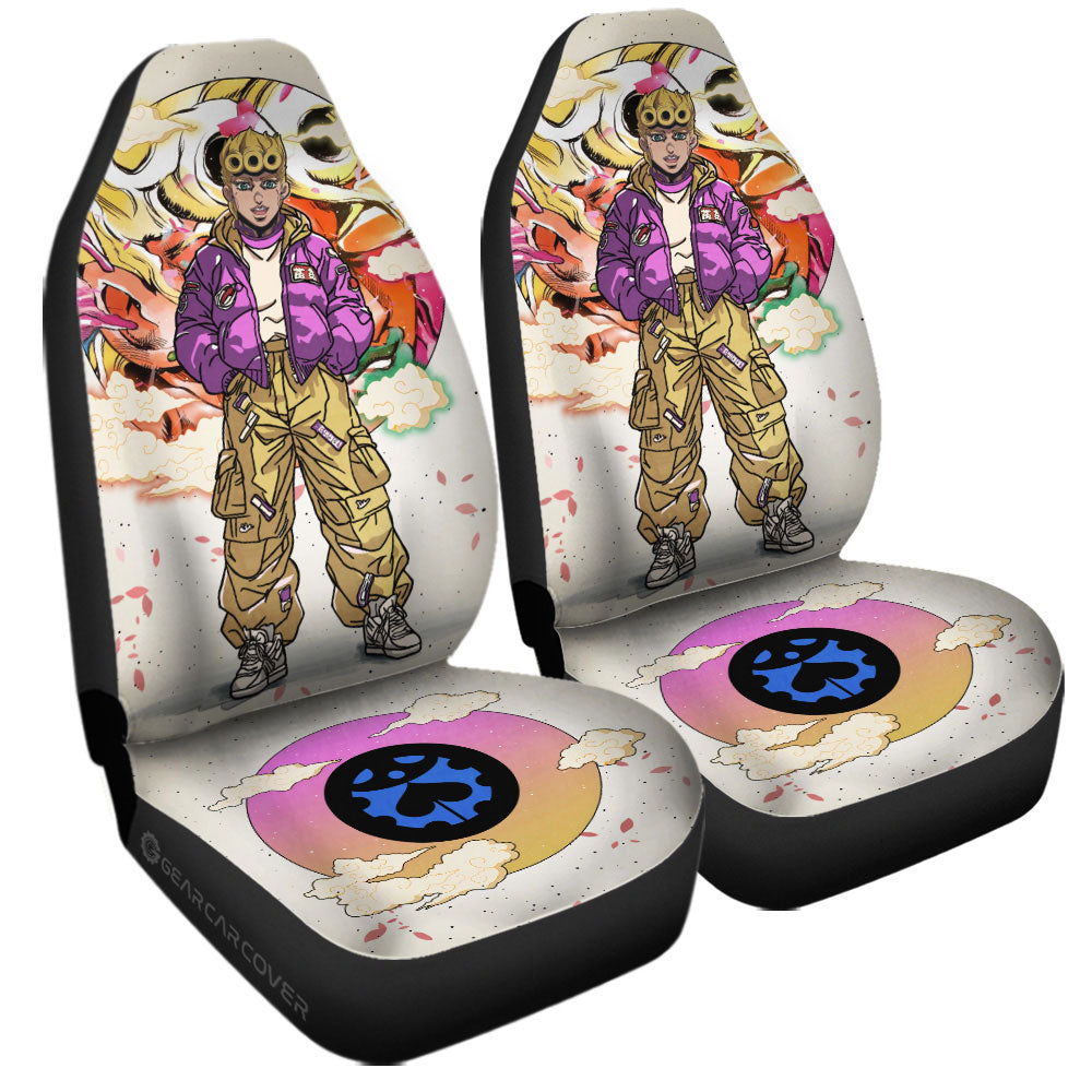 Giorno Giovanna Car Seat Covers Anime Collection - Gearcarcover - 3