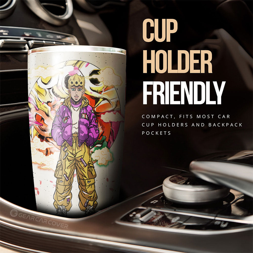 Giorno Giovanna Tumbler Cup Anime Collection - Gearcarcover - 3