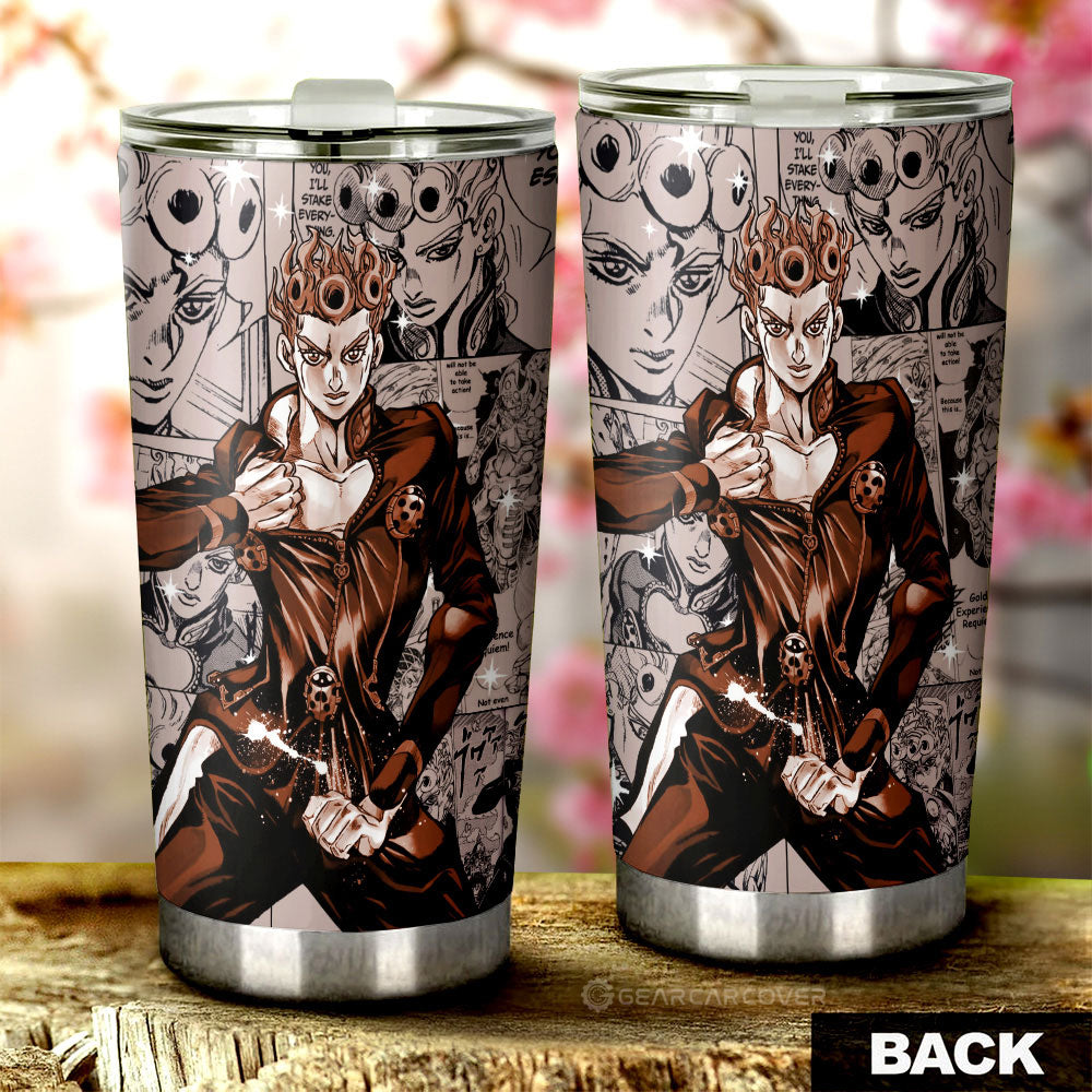 Giorno Giovanna Tumbler Cup Custom Car Accessories - Gearcarcover - 2