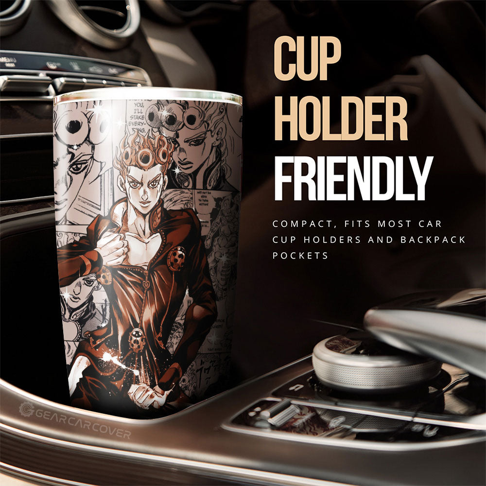 Giorno Giovanna Tumbler Cup Custom Car Accessories - Gearcarcover - 3