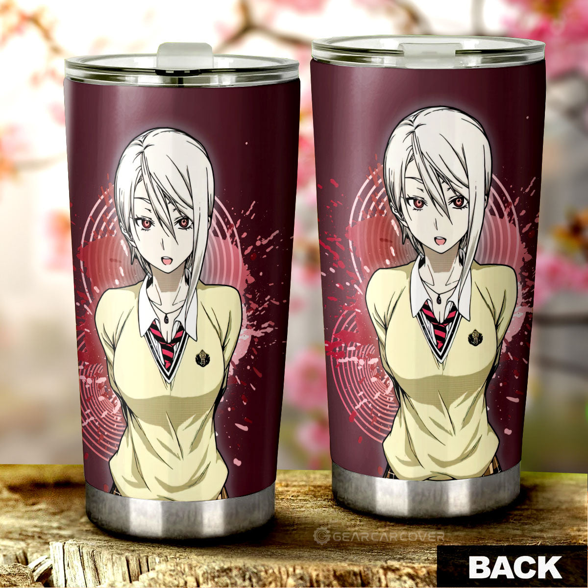 Girl Alice Nakiri Tumbler Cup Custom Food Wars Car Accessories - Gearcarcover - 3