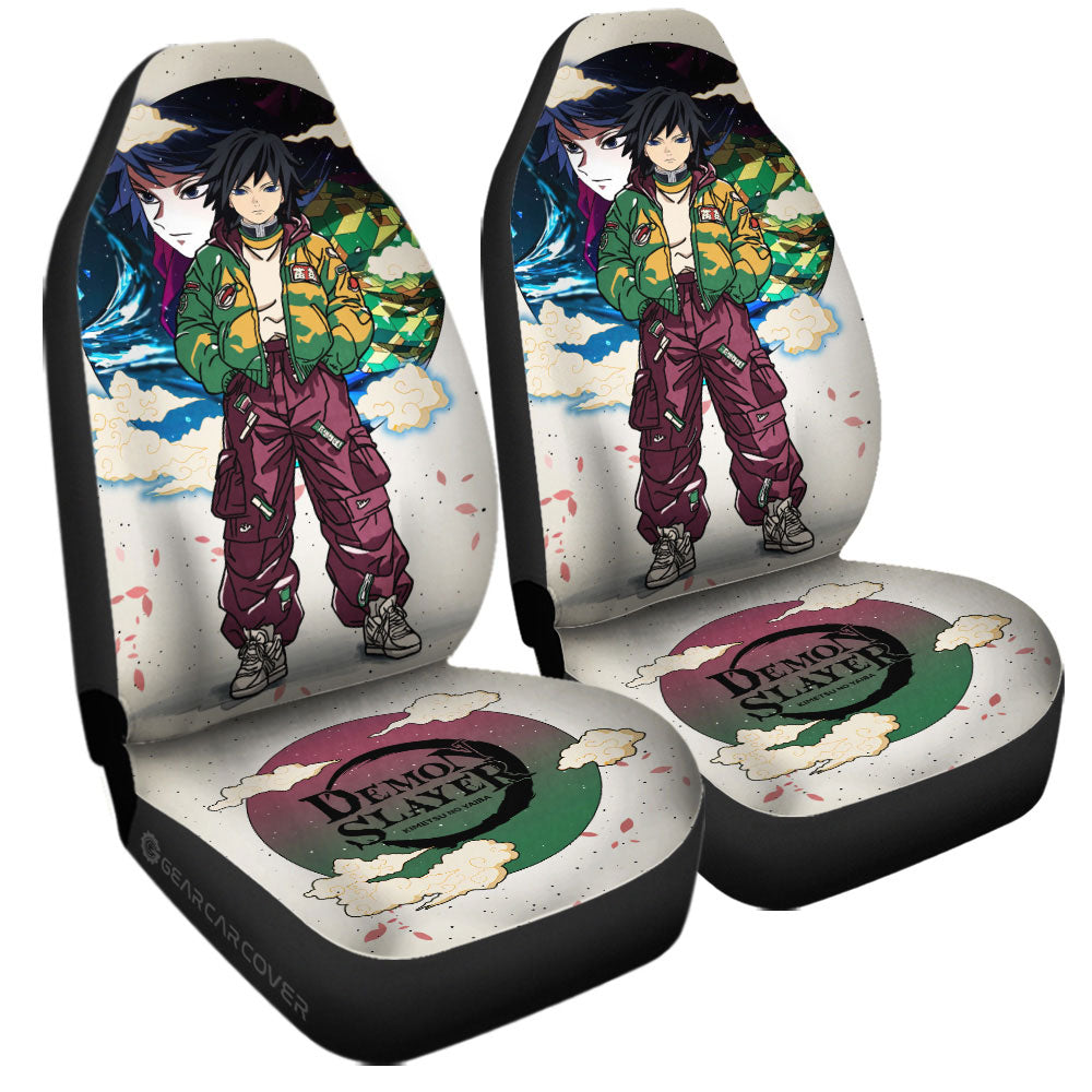 Giyu Tomioka Car Seat Covers Anime Collection - Gearcarcover - 3
