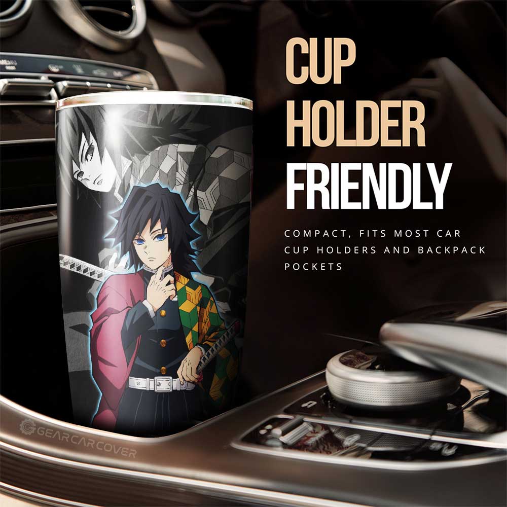 Giyuu Tomioka Tumbler Cup Custom Car Accessories - Gearcarcover - 3