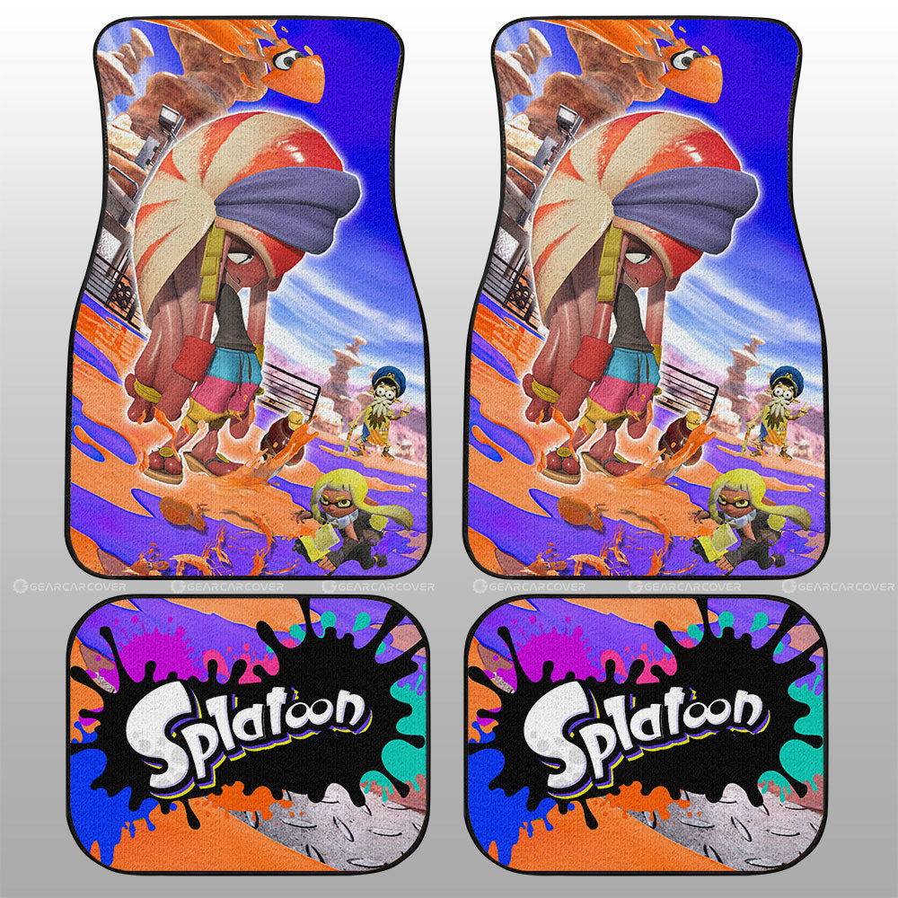 Gnarly Eddy Splatoon Car Floor Mats Custom Car Accessories - Gearcarcover - 1