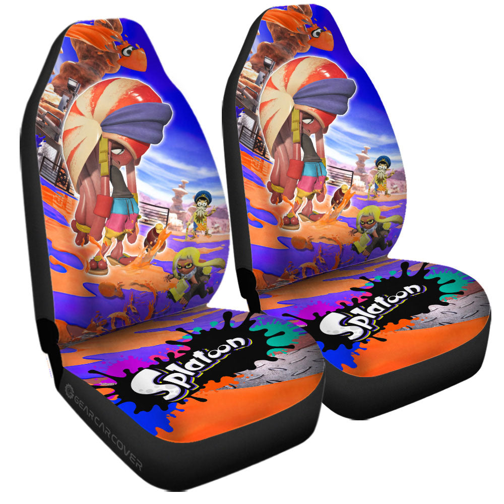 Gnarly Eddy Splatoon Car Seat Covers Custom Car Accessories - Gearcarcover - 3