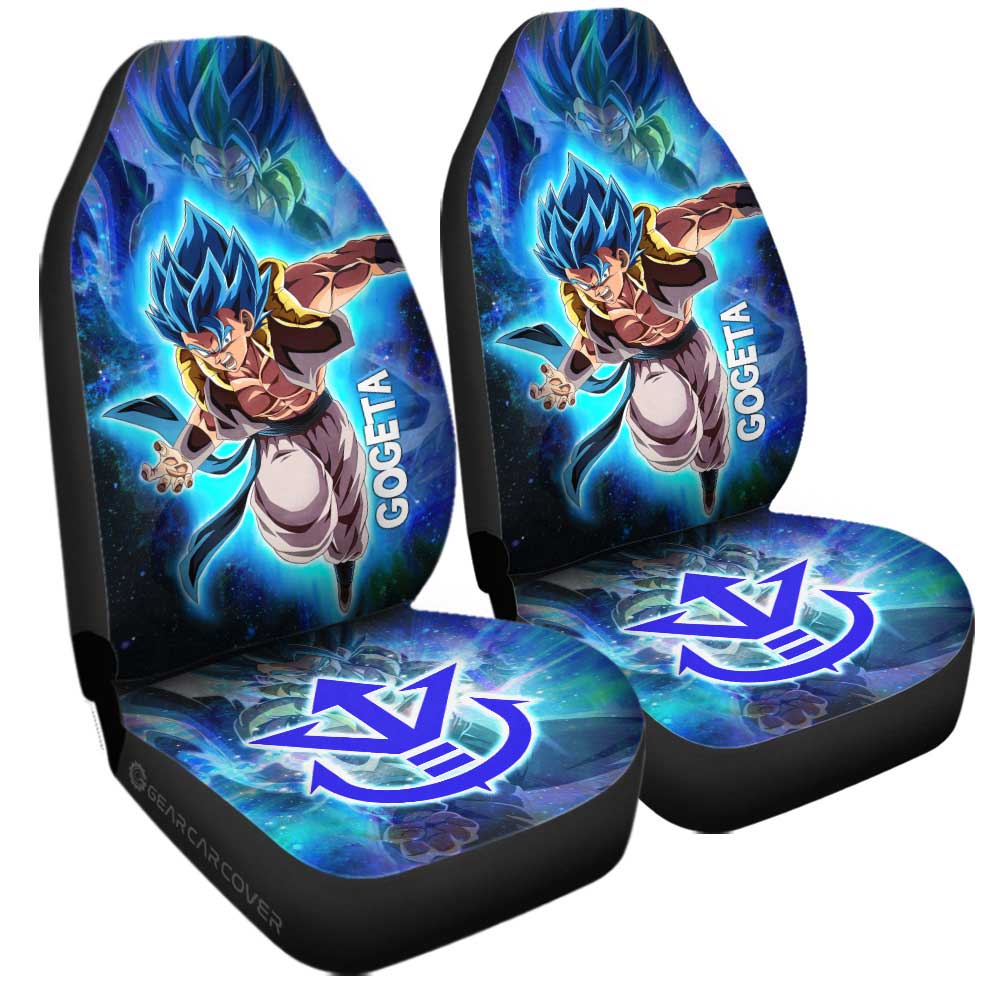 Gogeta Car Seat Covers Custom Characters Dragon Ball Car Accessories - Gearcarcover - 3
