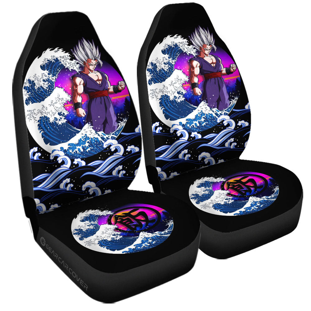 Gohan Beast Car Seat Covers Custom Dragon Ball Car Interior Accessories - Gearcarcover - 3