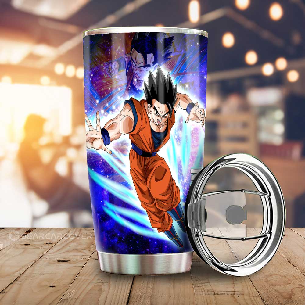 Gohan Tumbler Cup Custom Dragon Ball Anime Car Accessories - Gearcarcover - 1