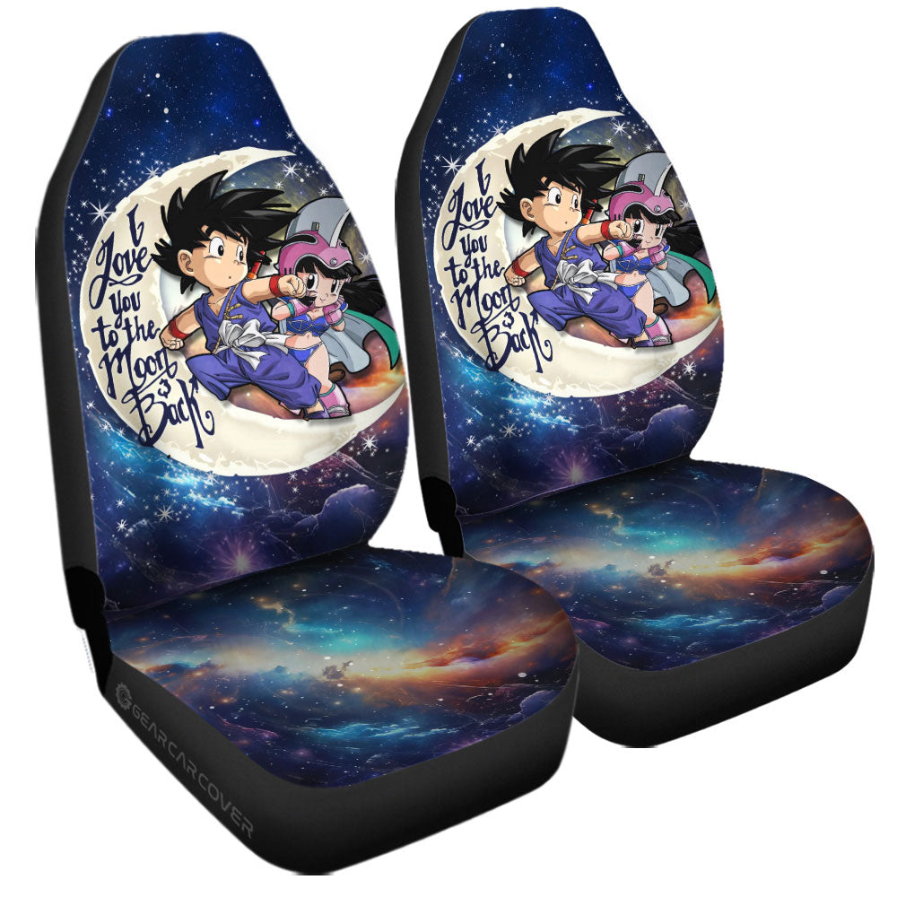 Goku And Chi Chi Car Seat Covers Custom Car Accessories - Gearcarcover - 3