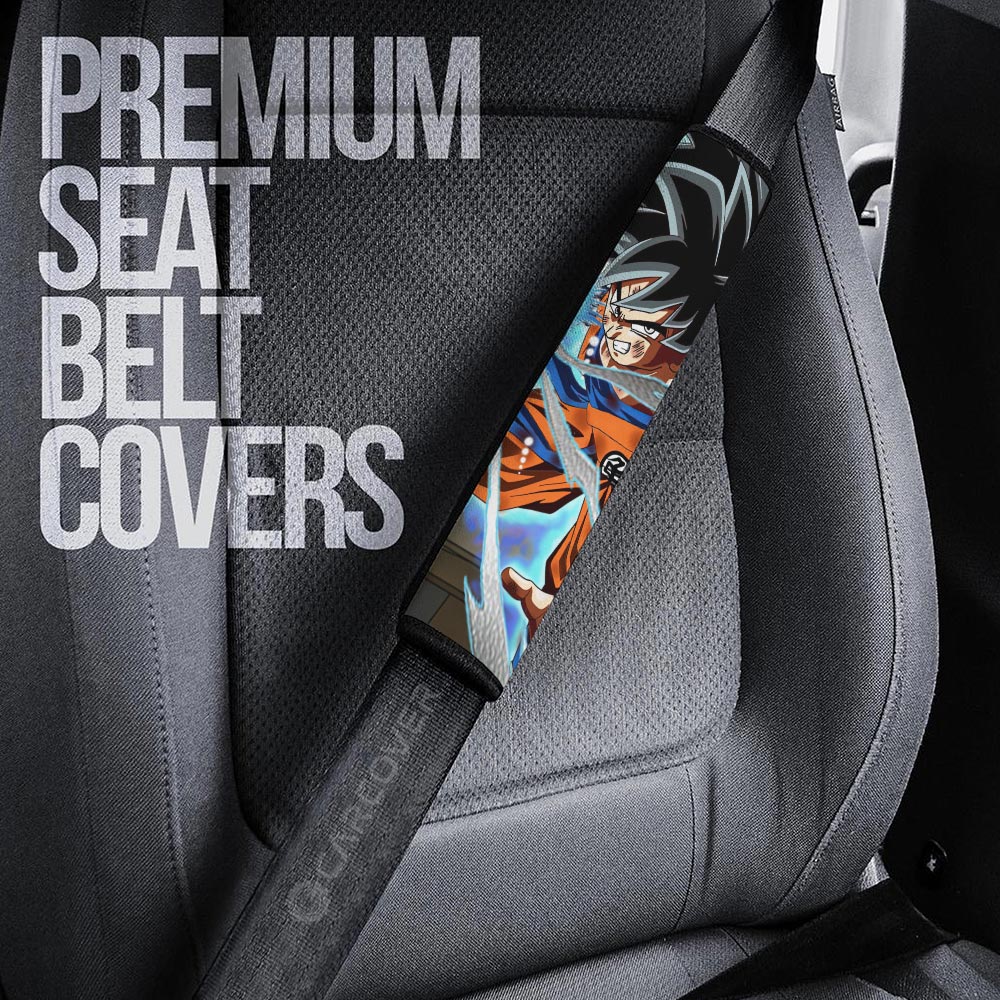 Goku Seat Belt Covers Custom Dragon Ball Anime Car Accessoriess - Gearcarcover - 2