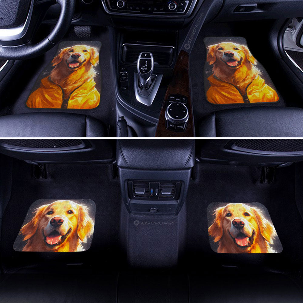 Golden Retriever Car Floor Mats Custom Car Accessories - Gearcarcover - 2