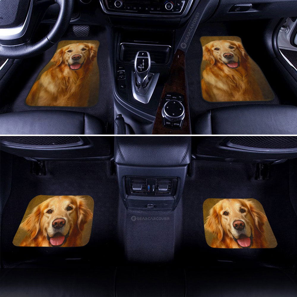 Golden Retriever Car Floor Mats Custom Car Accessories - Gearcarcover - 2