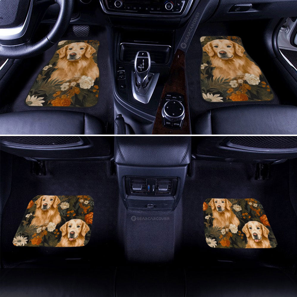 Golden Retriever Car Floor Mats Custom Car Accessories - Gearcarcover - 2