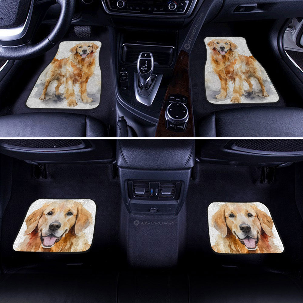 Golden Retriever Car Floor Mats Custom Car Accessories - Gearcarcover - 2