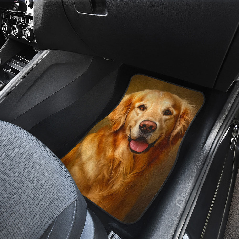 Golden Retriever Car Floor Mats Custom Car Accessories - Gearcarcover - 3