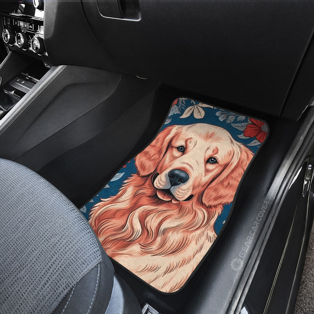 Golden Retriever Car Floor Mats Custom Car Accessories - Gearcarcover - 3