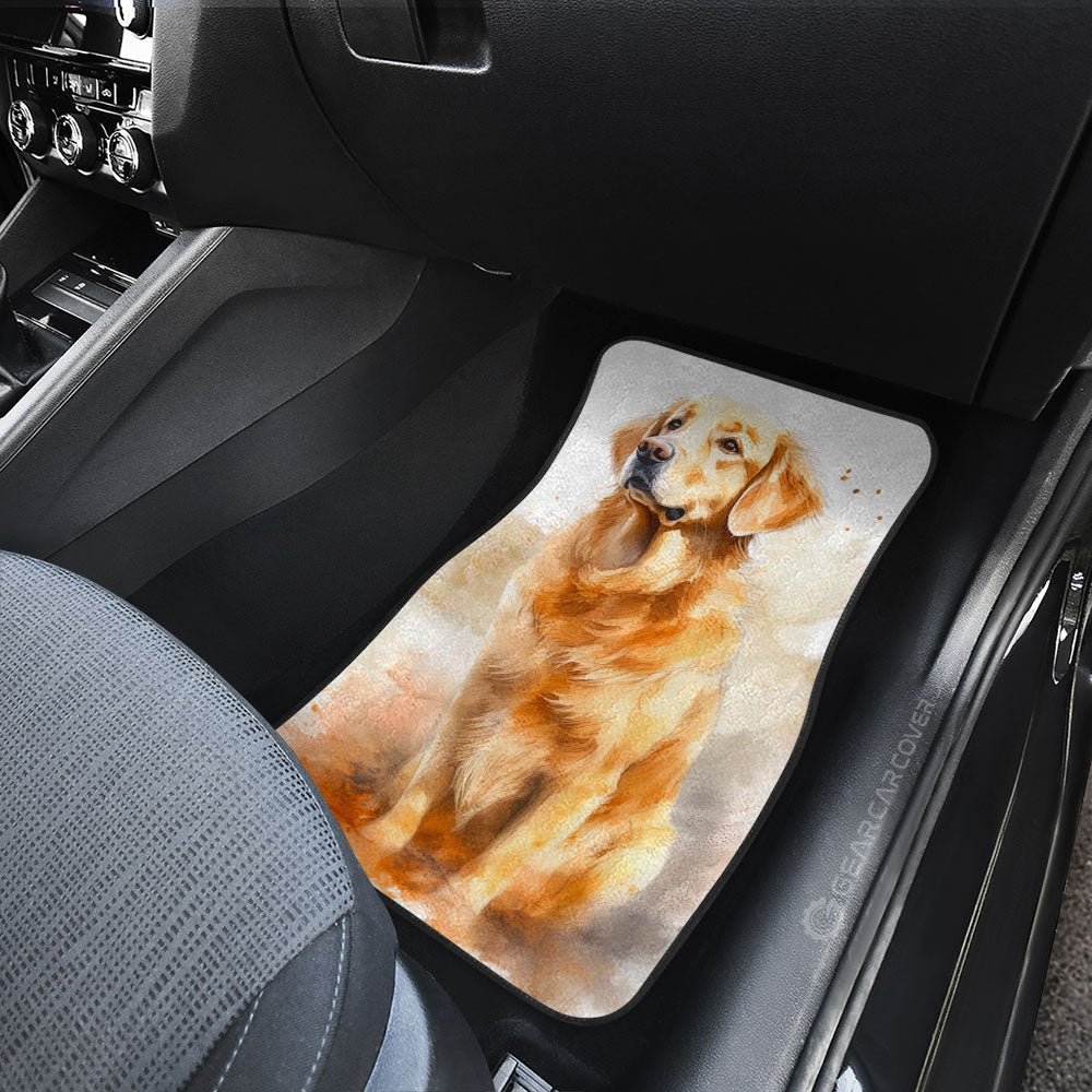Golden Retriever Car Floor Mats Custom Car Accessories - Gearcarcover - 3