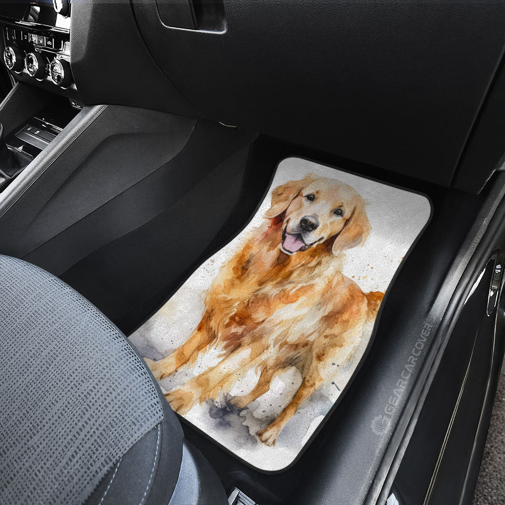 Golden Retriever Car Floor Mats Custom Car Accessories - Gearcarcover - 3