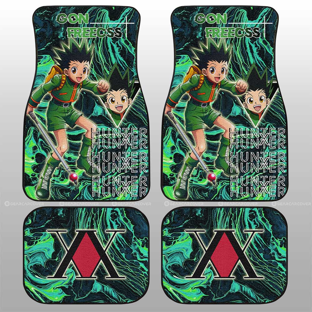 Gon Freecss Car Floor Mats Custom Car Accessories - Gearcarcover - 1