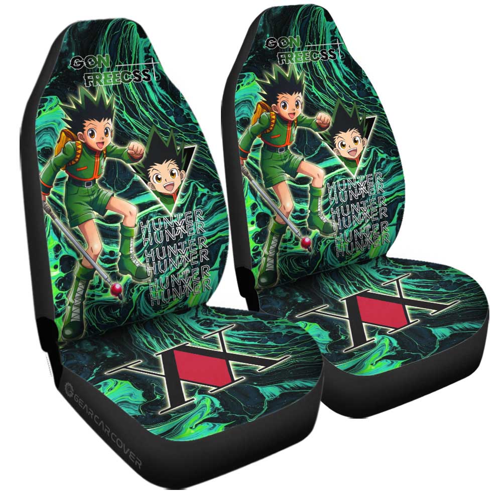 Gon Freecss Car Seat Covers Custom Car Accessories - Gearcarcover - 2