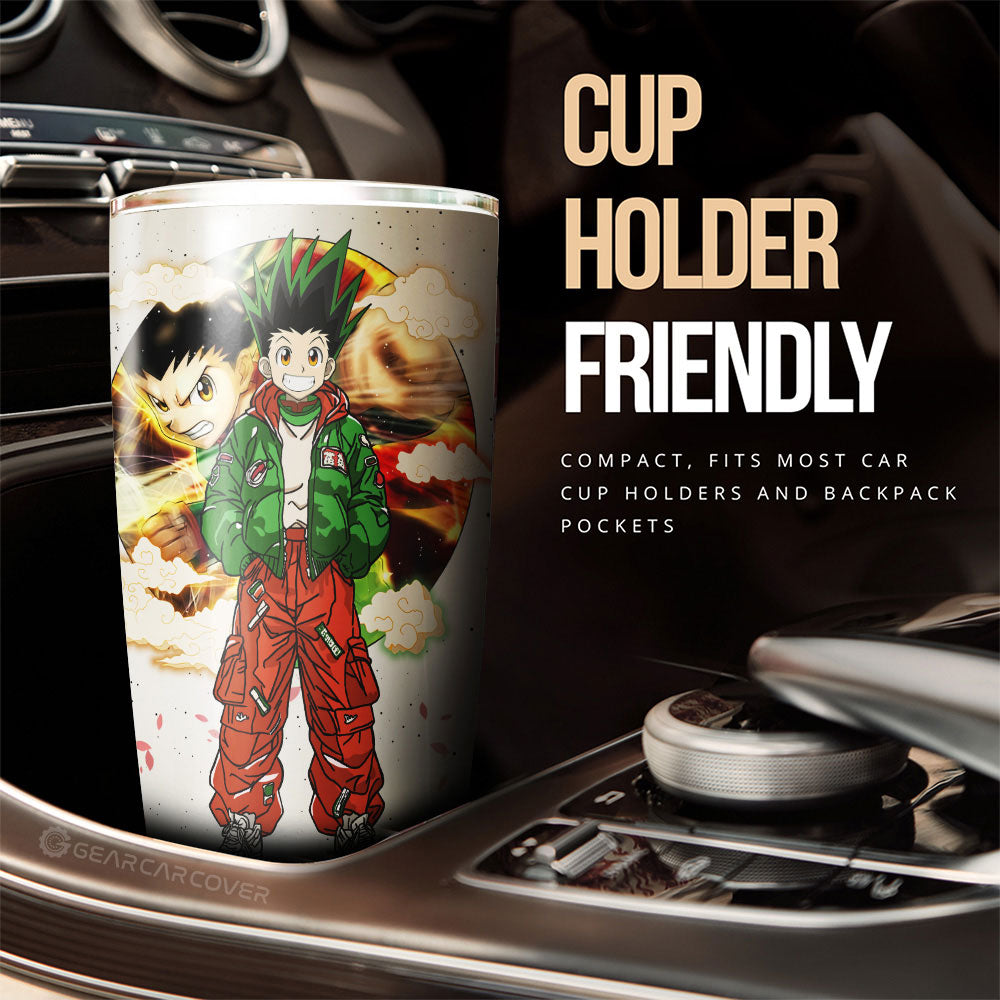 Gon Freecss Tumbler Cup Anime Collection - Gearcarcover - 3